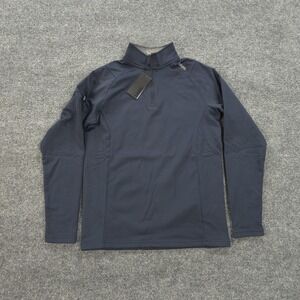 UNRL Shirt Mens XS Blue Elite Quarter Zip II 1/4 Zip Performance Pullover NEW